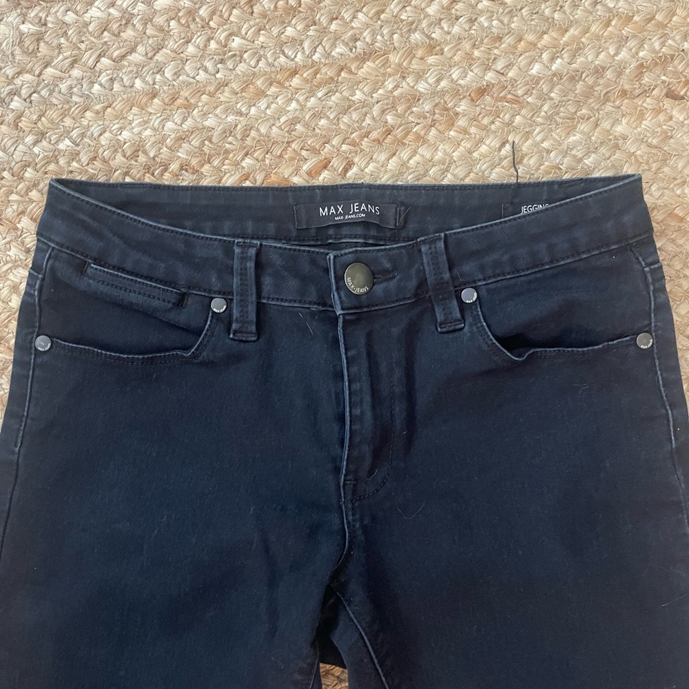 Max & Co. Women's Black Jeggings - Picture 2 of 5
